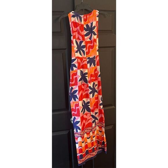 Donna Morgan Floral Midi Wrap Women-Versatile Summer, Beach, and Vacation Dress - Picture 4 of 9